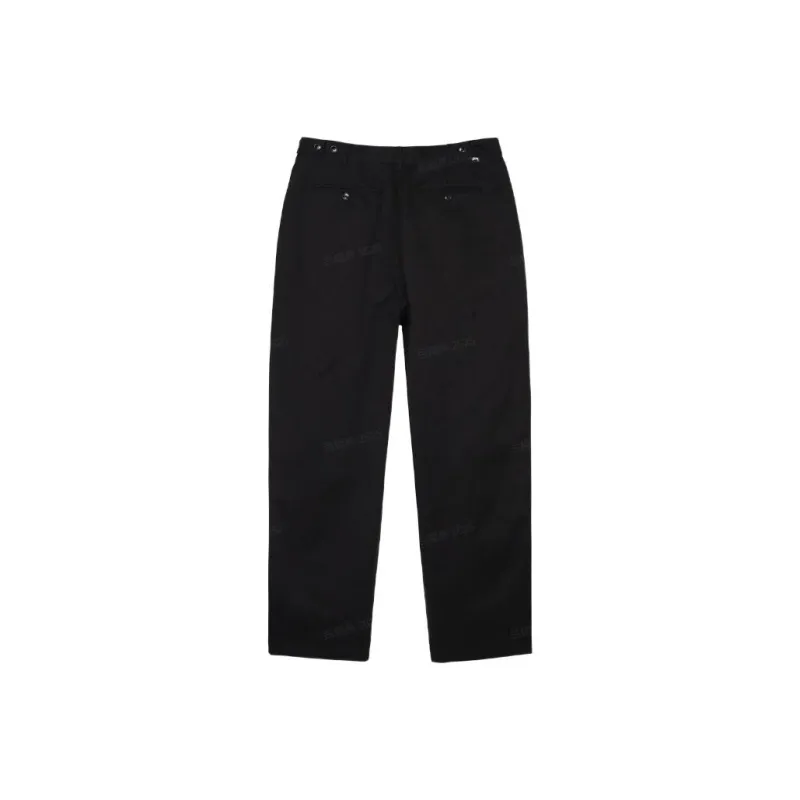 Stussy Twill Volume Pleated Trouser-0