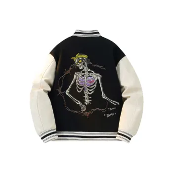 *EVAE+MOB Dreadlocks Series Baseball Jacket Unisex
