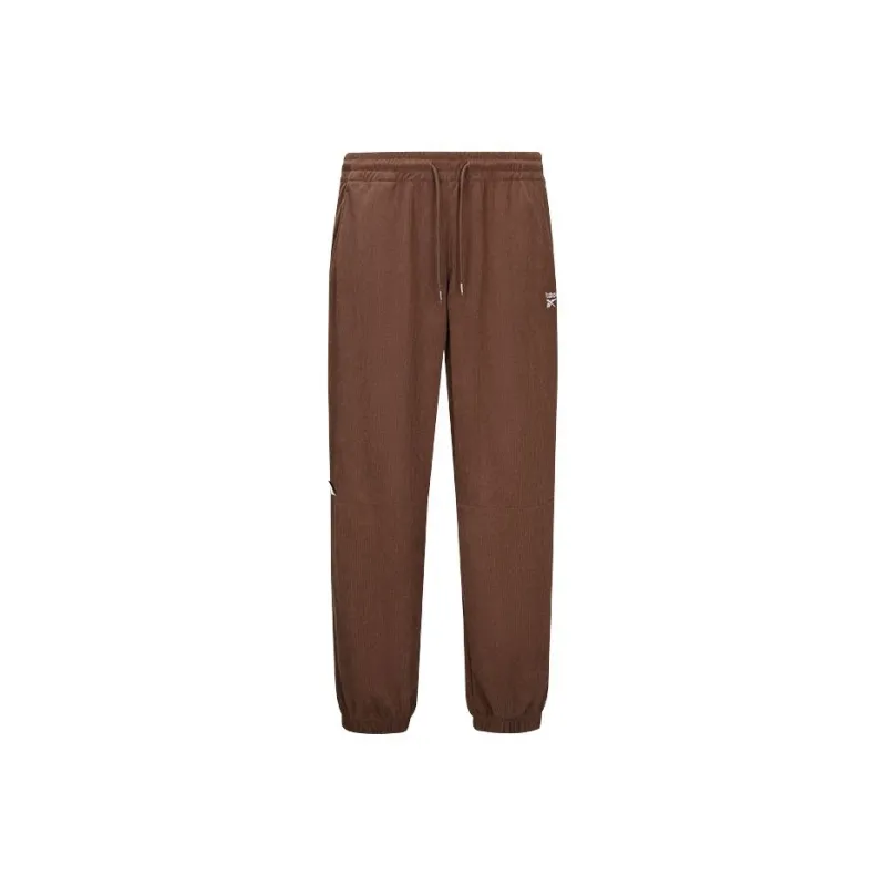 Reebok Knitted Sports Pants Unisex Brown-0