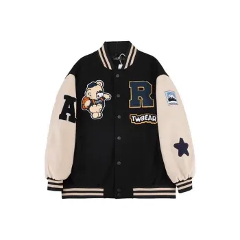 TESTUNG Jackets Coats Unisex Black
