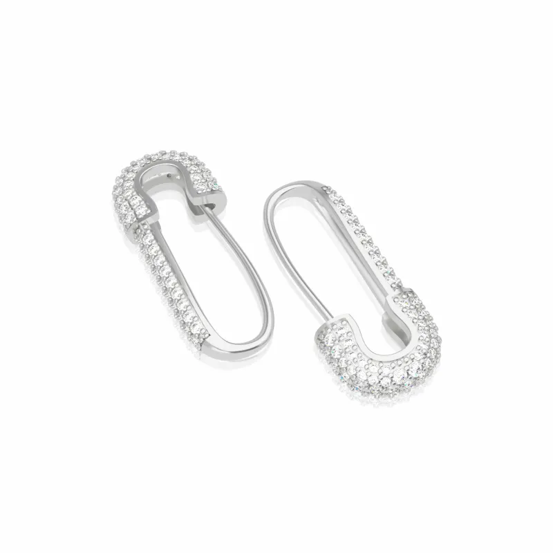 ICEGANG S925 Silver Earrings Unisex-2