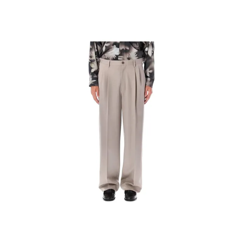 Magliano Pleated Wide Leg Trousers-0