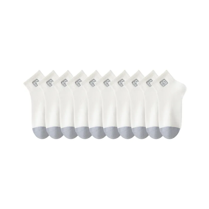 Cotton Gene Ankle Socks Men's 10 Pack-31