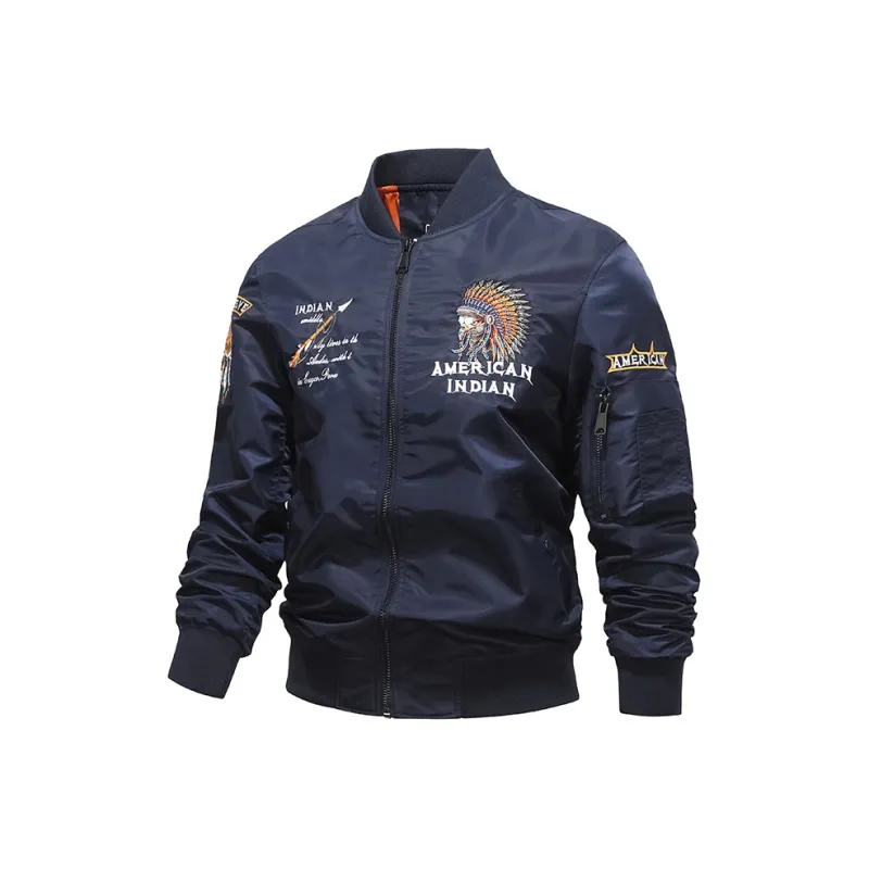TREK&TRAVEL Baseball Jacket Men's-16
