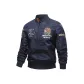 Dark Blue Fleece-Lined