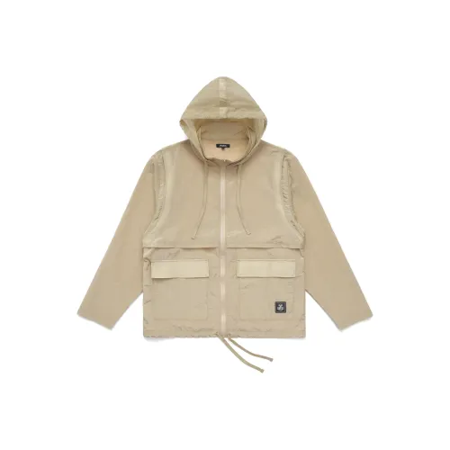 Malbon Golf Jackets & Coats Men's Beige