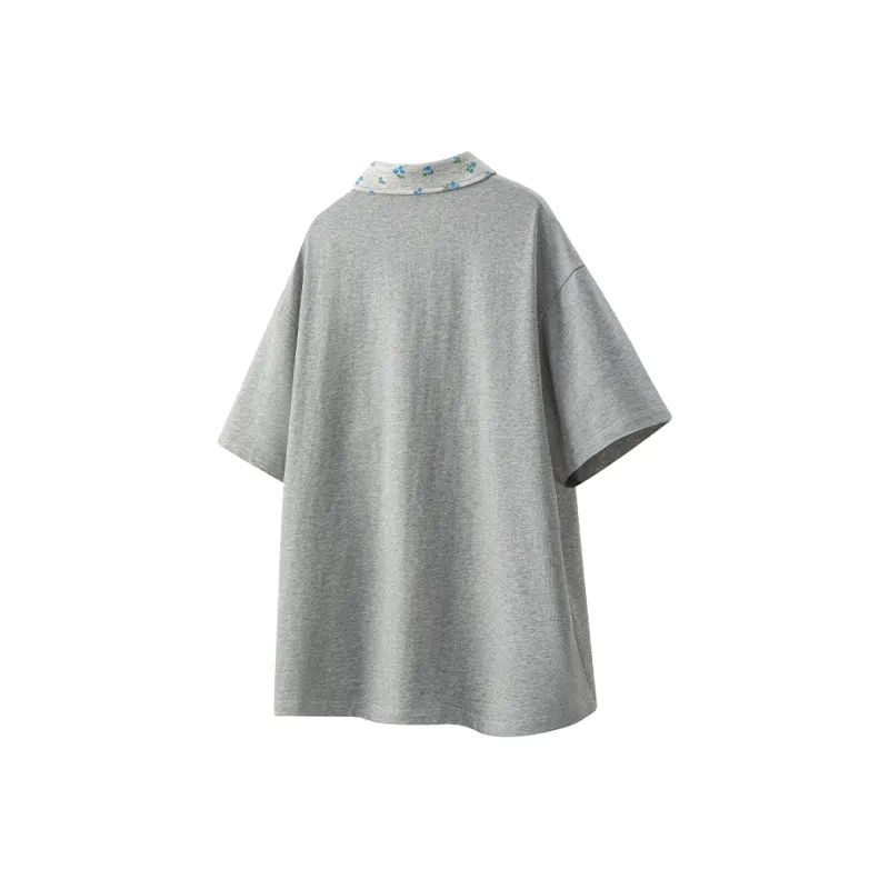 Warrior Regular T Shirt Women's Heather Gray-3