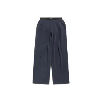 Balenciaga SS24 Knitted Sports Pants Loose Fit Style Unisex Black