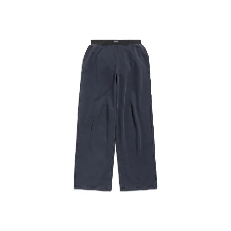Balenciaga SS24 Knitted Sports Pants Loose Fit Style Unisex Black-0