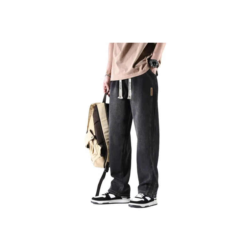 TOUHAOQINGNIAN Jeans Unisex-0