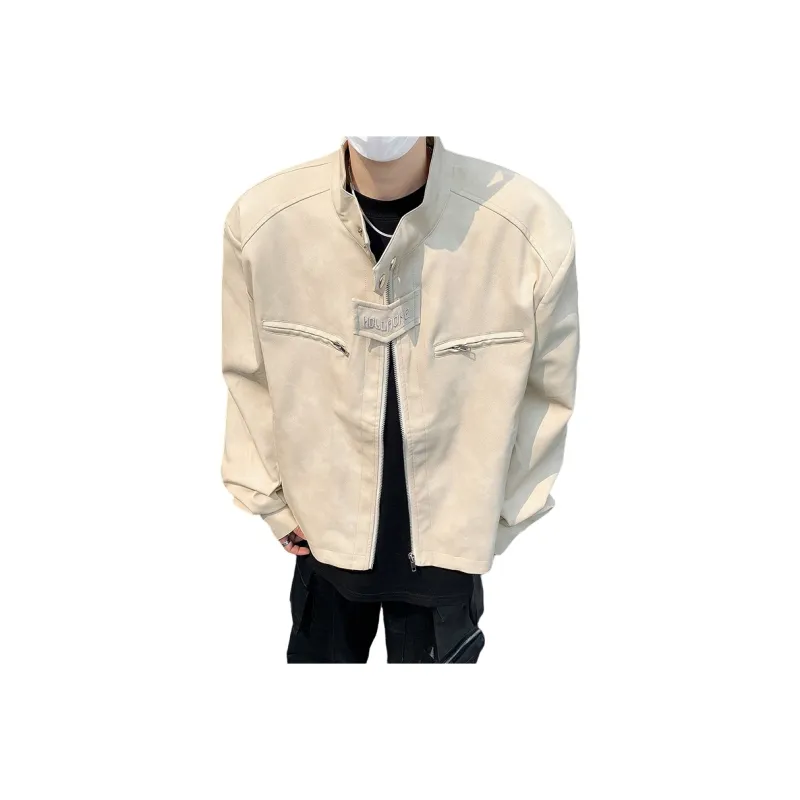 SOCKKEY Leather Jackets Unisex-0