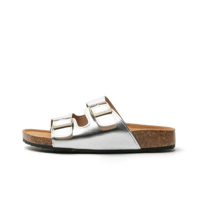 STELLA WEISZ Cork Sole Slip Resistant Abrasion Resistant Slide Slippers Women's-7