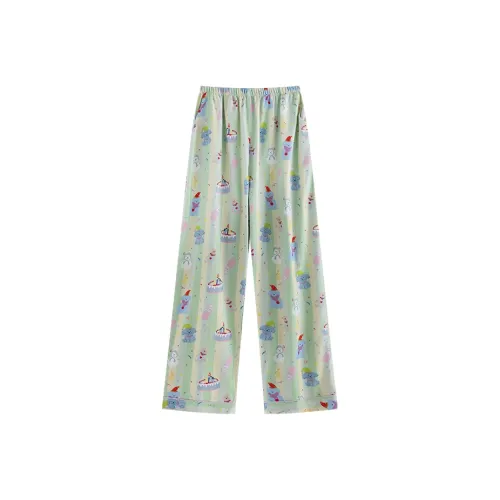 Wabi Town Pajama Pants Women's Image Color