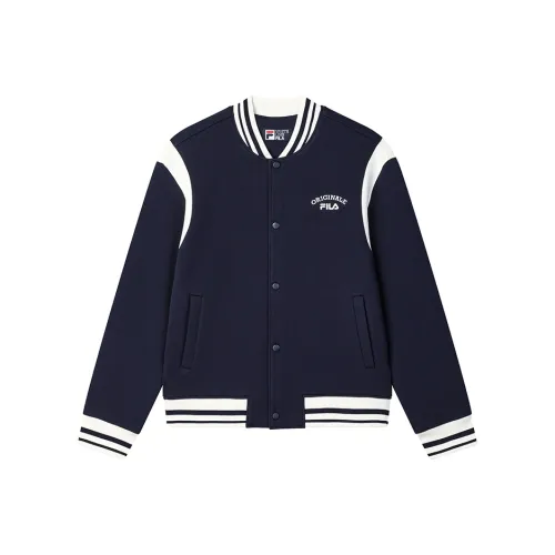 FILA ORIGINALE Baseball Jacket Men's Mirage Blue