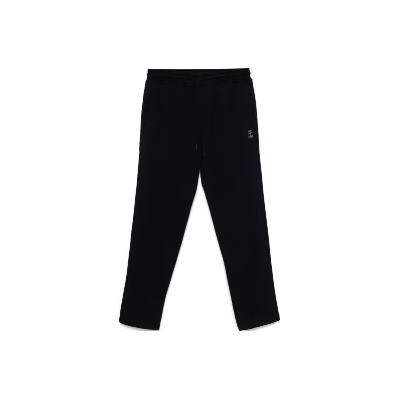 Brunello Cucinelli Drawstring Straight Leg Pants-0