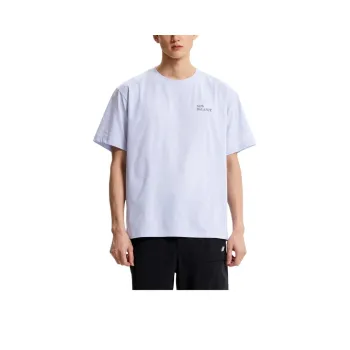 New Balance UNI FROZENSEMI OVER FIT T Shirt Unisex 76 Light Purple