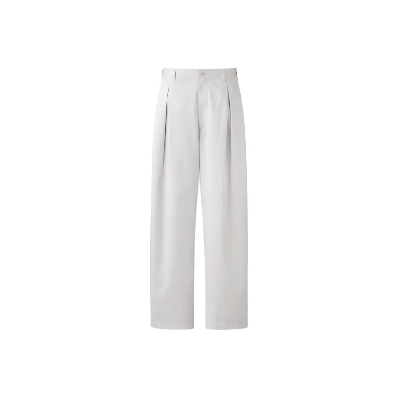 UNIQLO U Collection SS25 Casual Pants Men's Light Gray-0