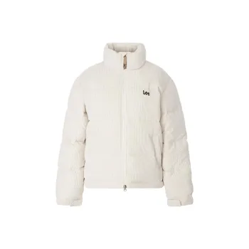 Lee Puffer Jackets Unisex Ivory