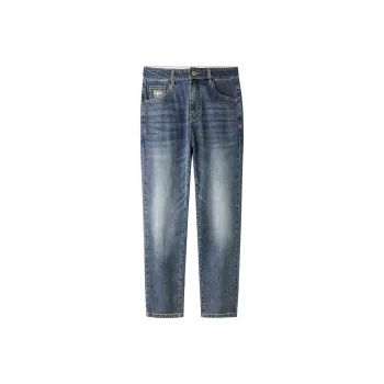HLA Power Young Series Jeans Men's Blue Gray Denim Gradient