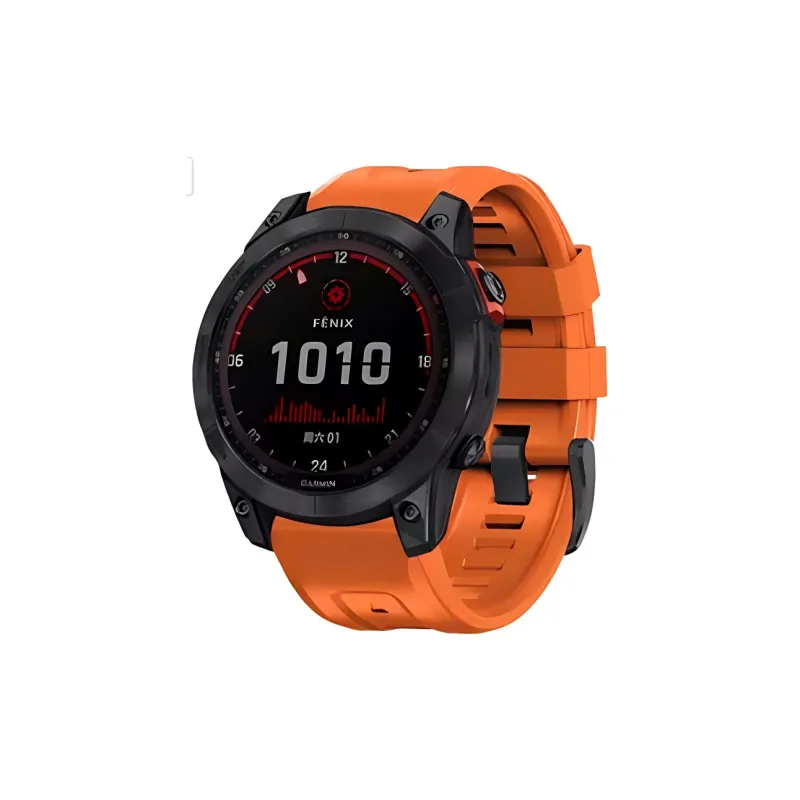 IXN Watch Band Garmin Fenix 7x/6X/5 Pro Compatibility Silicone Material-6