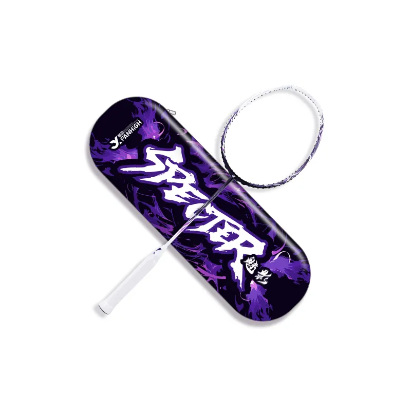 PANHIGH Badminton Racket Bags 2 3 Pcs Fashion Trend Minimalist Style Shoulder Bag Nightshade Purple Unisex-2