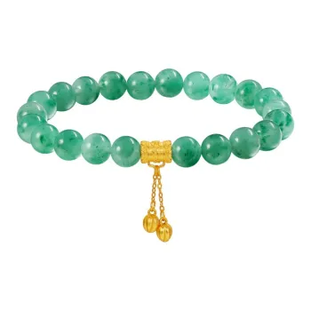 JINGUIFU African Emerald Bracelets Women's