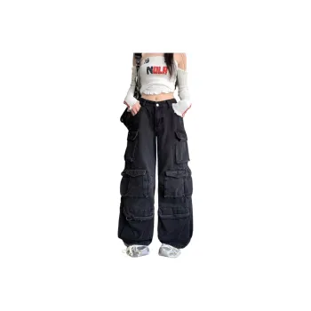 DJ.SPIRIT Jeans Unisex Black