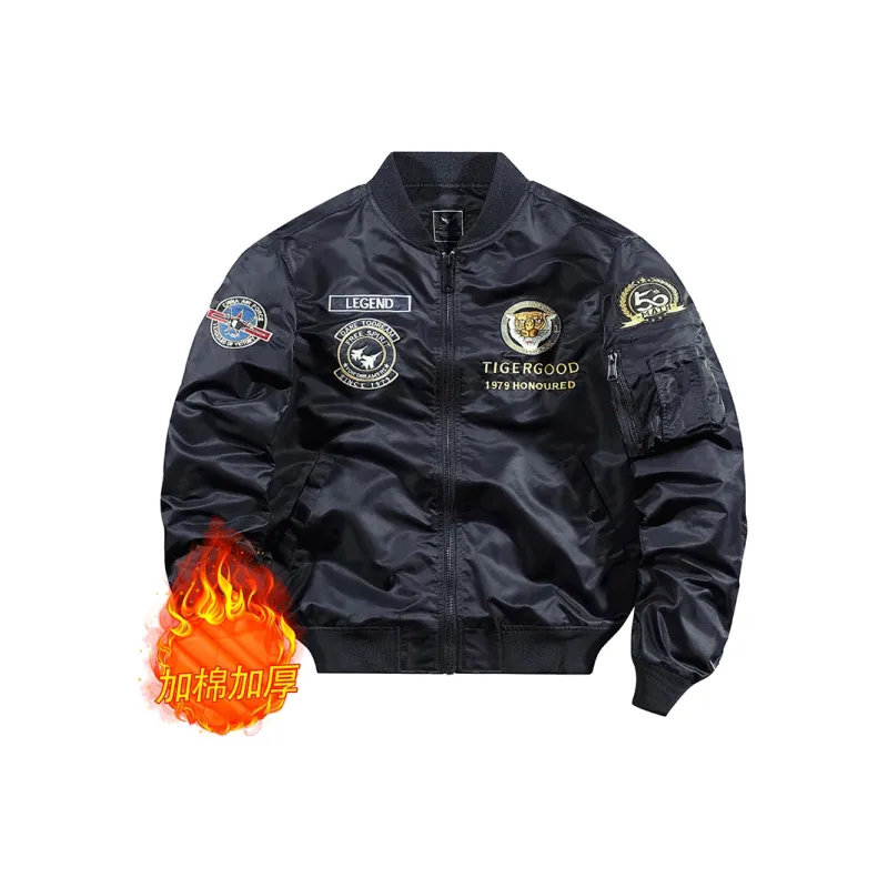 TREK&TRAVEL Baseball Jacket Men's-13