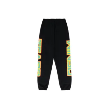 Denim Tears SS24 Knitted Sweatpants Unisex Black
