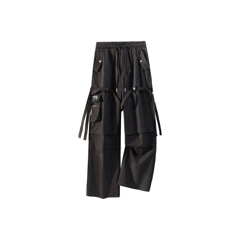 Qnxeey Cargo Pants Unisex-0