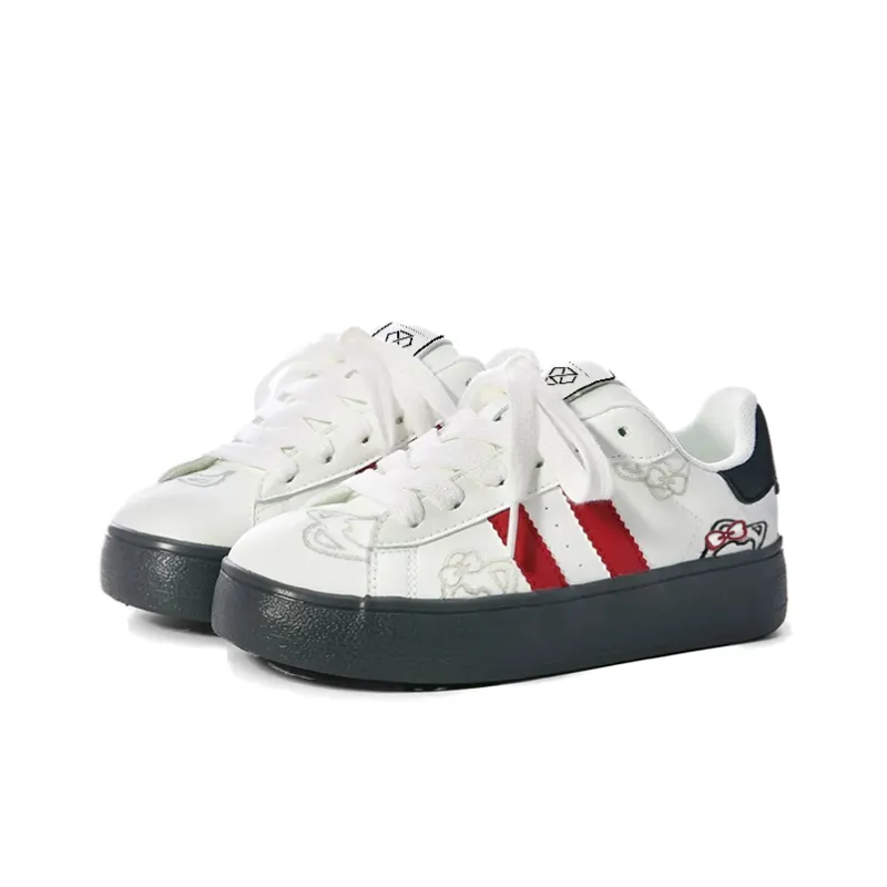XPQ Coverage Slip Resistant And Abrasion Resistant Low Top Skateboard Shoes Women's-11