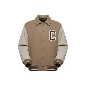 Converse Baseball Jacket Men's Brown