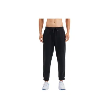 DECATHLON DOMYOS Knitted Sports Pants Men's Black