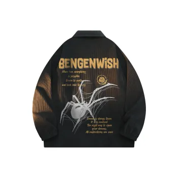 BENGEN Jackets Coats Unisex Black