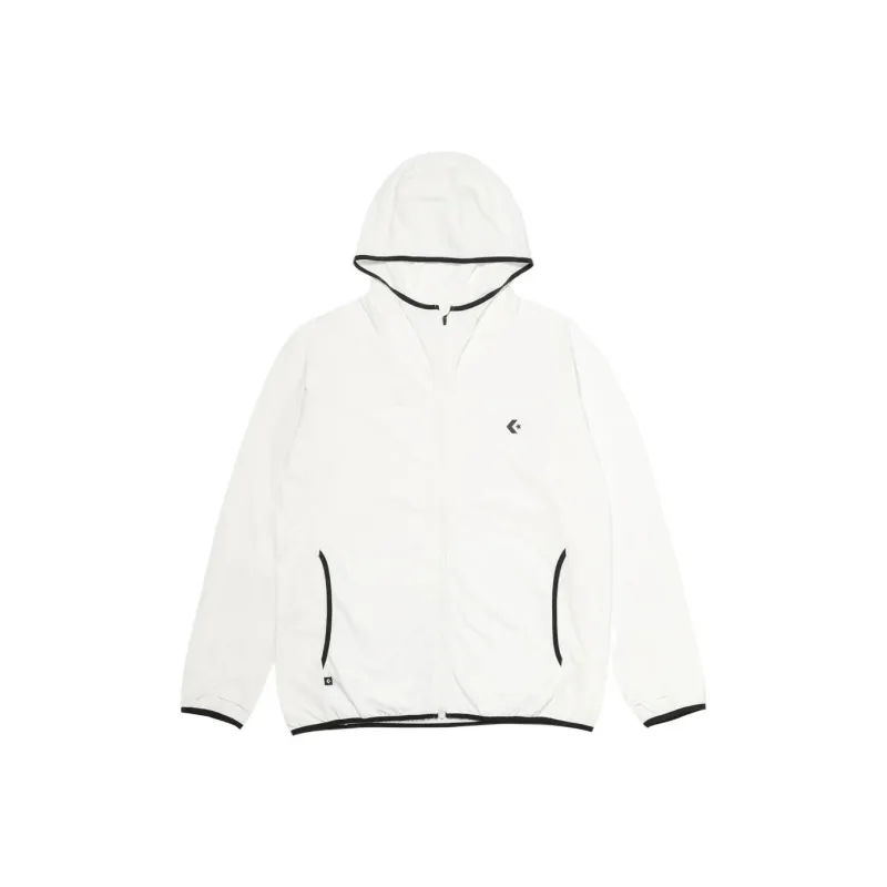 Converse ACTIVE HOOD TOP MENS Jackets & Coats Men's White-0