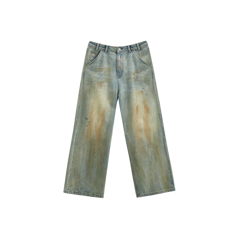 JHYQ Jeans Unisex Blue-0