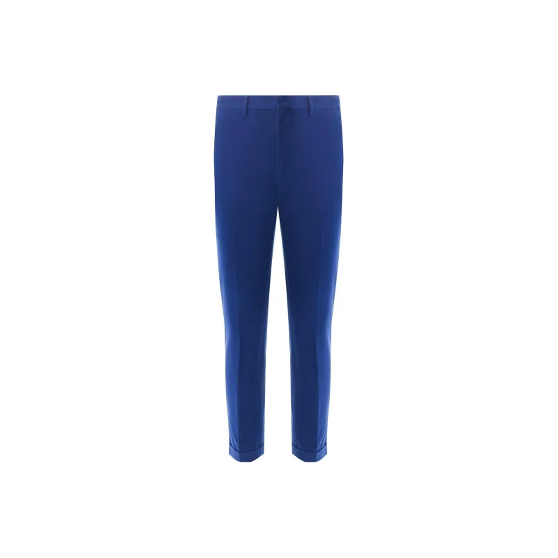 Zzegna Casual Pants Men Blue-0