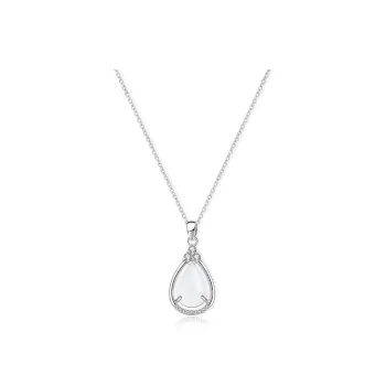 MISS TOOYA Natural Chalcedony Necklaces Women's