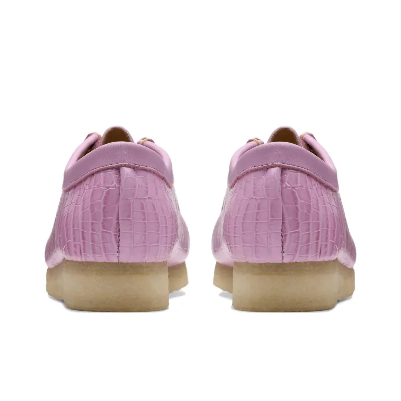 Clarks Originals WALLABEE Casual Single Shoes Women's Light Purple-4