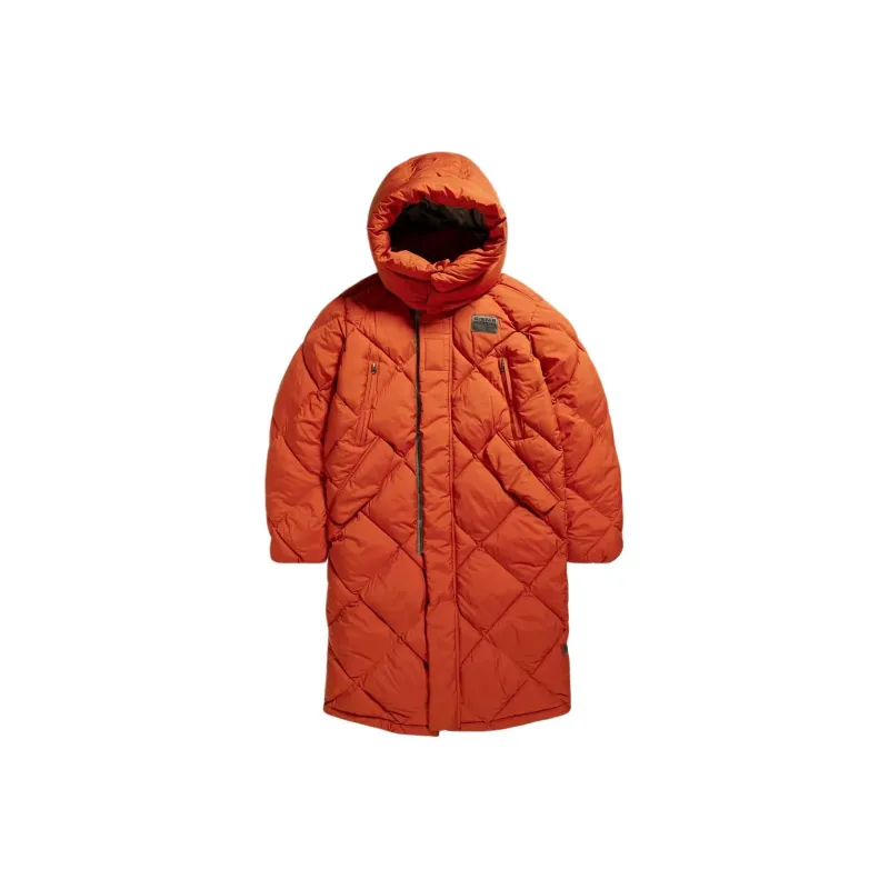 G-STAR RAW Puffer Jacket Men's Louis Boss Tea Brown-0