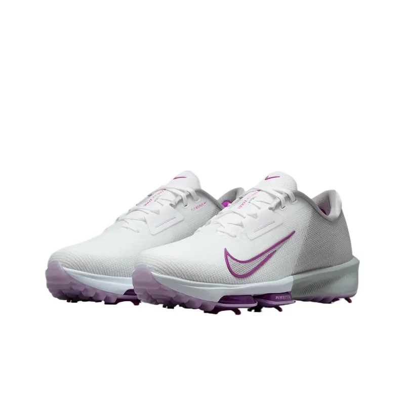Nike Air Zoom Infinity Tour 2 Mid Top Golf Shoes Unisex White Gray-3