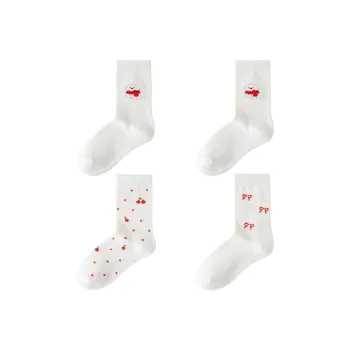 ROBINHOOD Mid Calf Socks Women's Combo Set