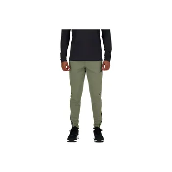 New Balance Tenacity Knitted Sports Pants Men's Black Peridot