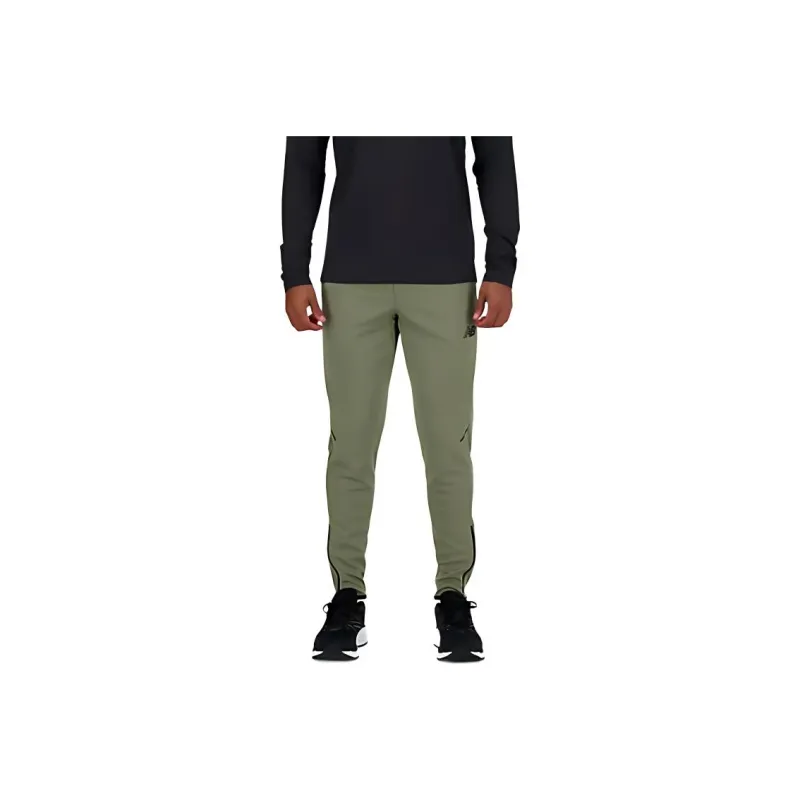 New Balance Tenacity Knitted Sports Pants Men's Black Peridot-0