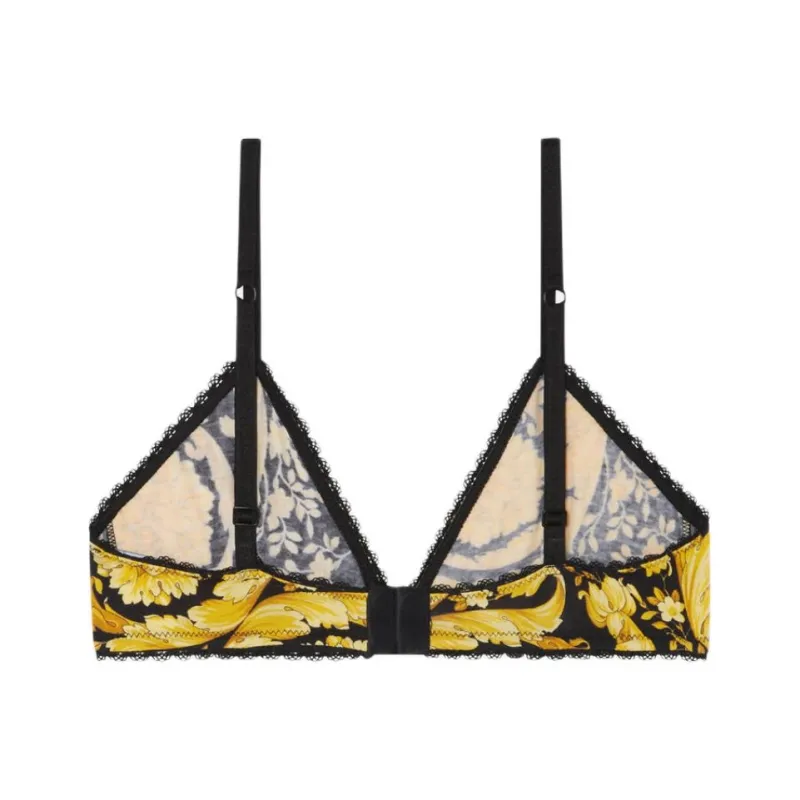 FANSIZHE Bra Women's 1 Pack Yellow Black-1