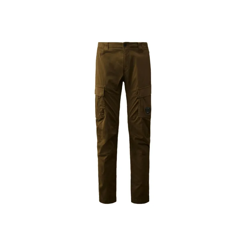 C.P.Company Lens Detailed Tapered Leg Cargo Pants-0