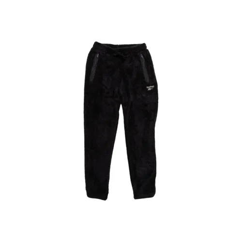 Reebok CL F VECTOR SHERPA Knitted Sports Pants Men's Black