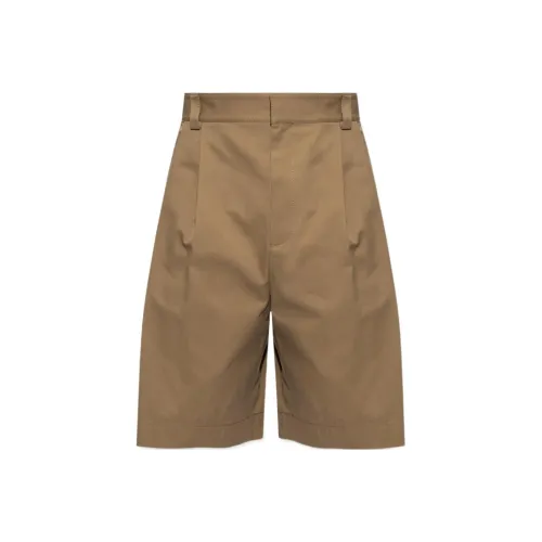 Bottega Veneta Gabardi Shorts Knitted Sweatpants Men's Brown