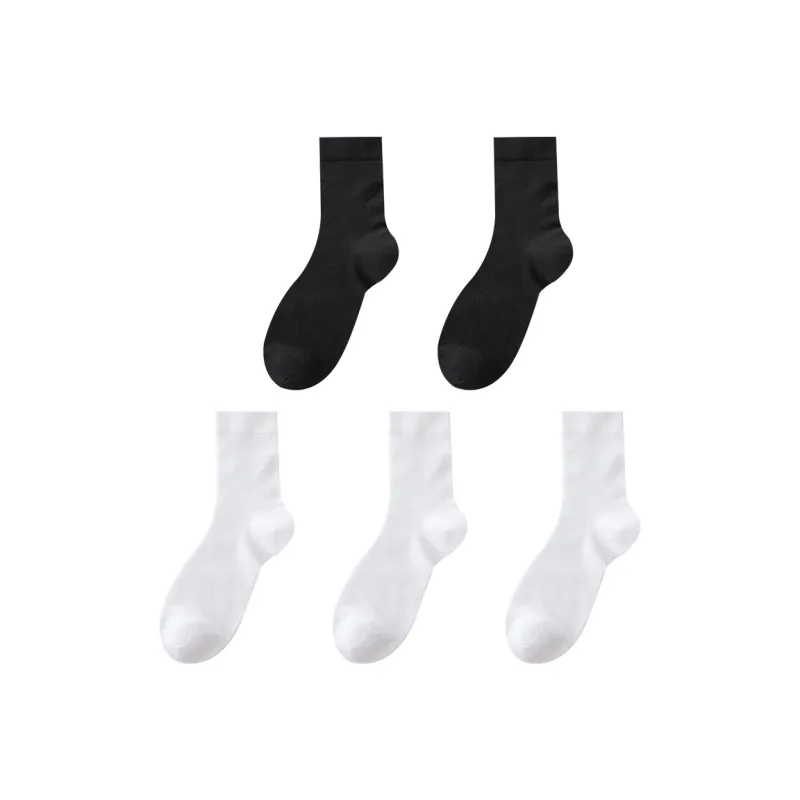 Cotton Gene Mid Calf Socks Men's Combo Set-8