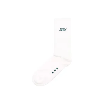AUTRY Mid Calf Socks Men's 1 Pack White